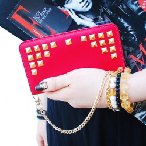 Gaze Diamond Stude leather mobile case